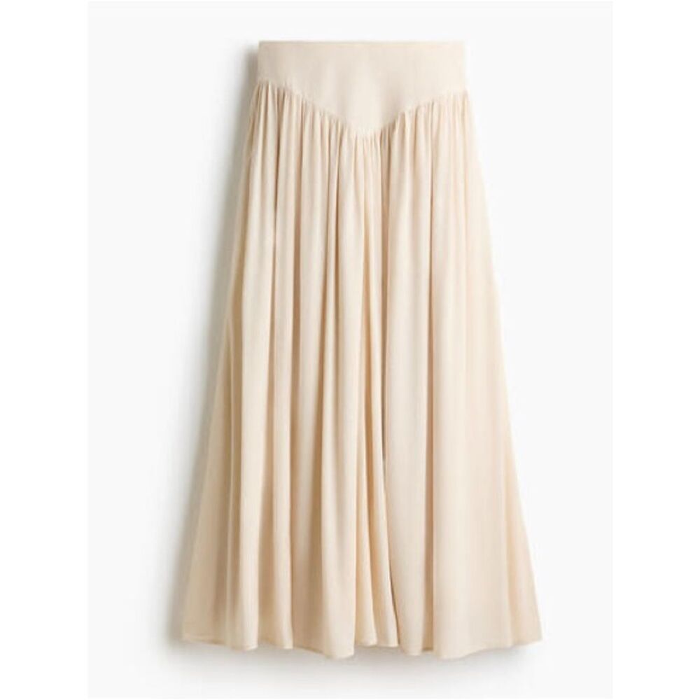 H&M LIMITED EDITION LONG VISCOSE SKIRT - Picture 5 of 5